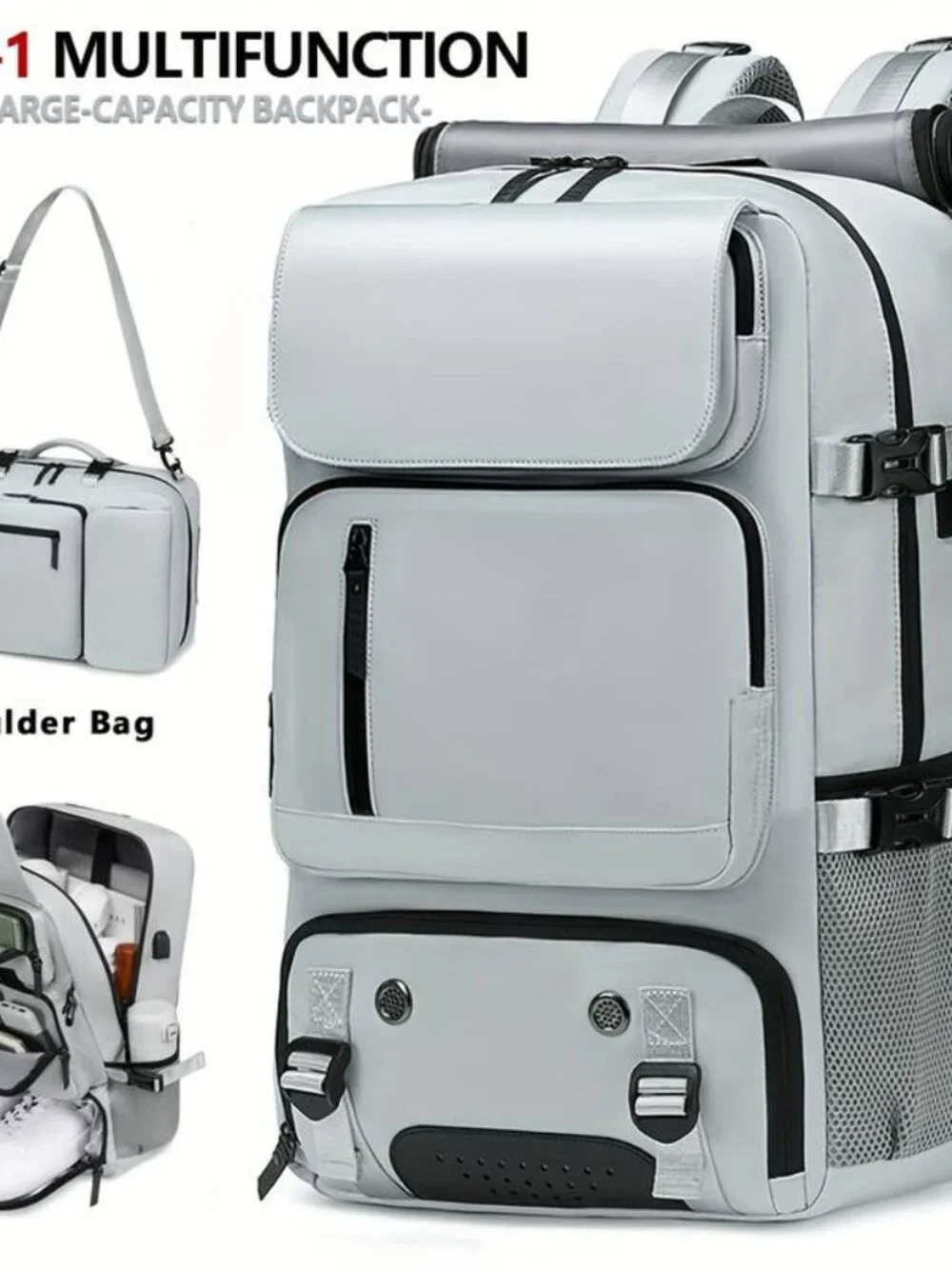 Men's Casual Outdoor Computer Backpack 16 Inch Laptop Daypack